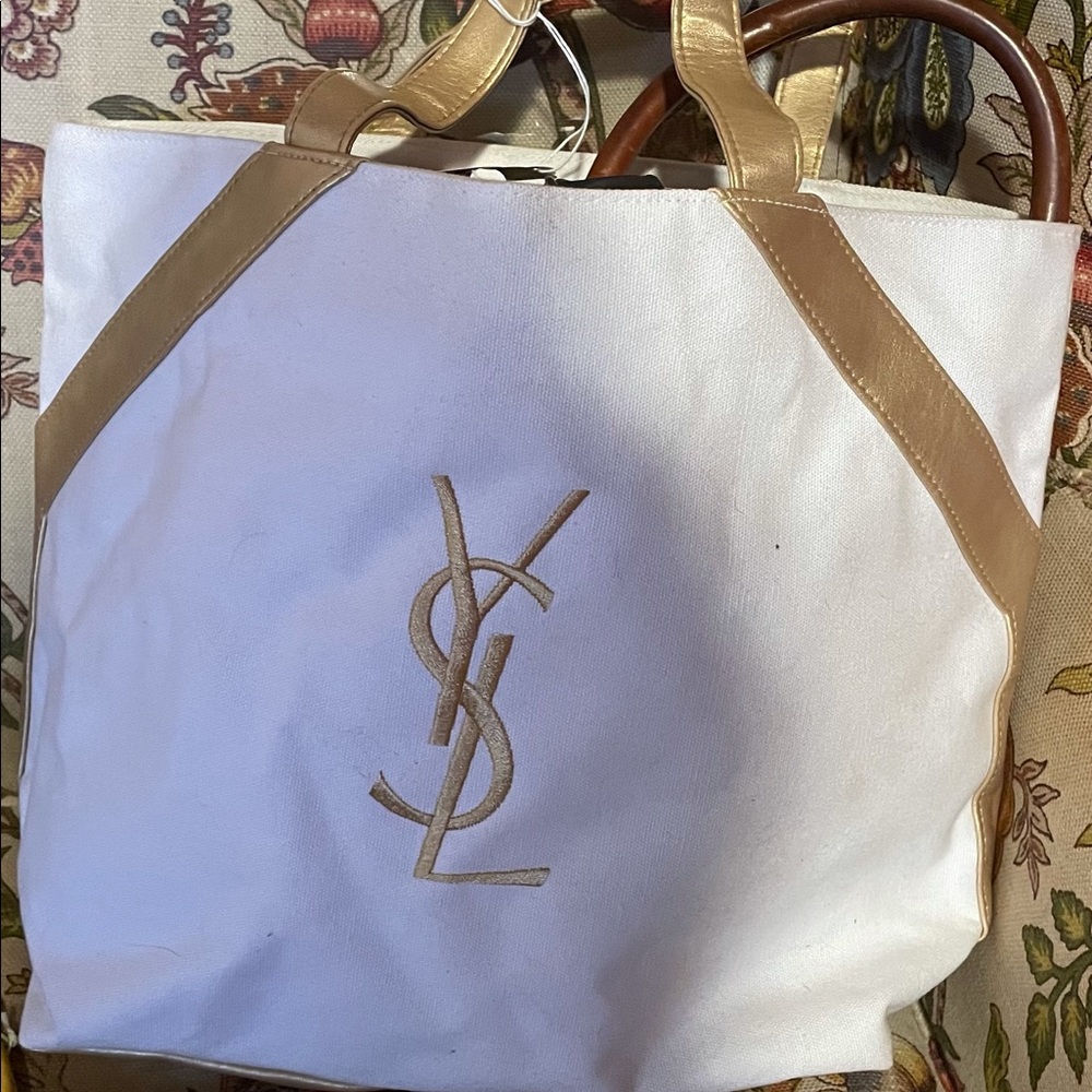 Yves Saint Laurent Parfume Tote Bag